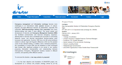 Desktop Screenshot of disaster-fp7.eu
